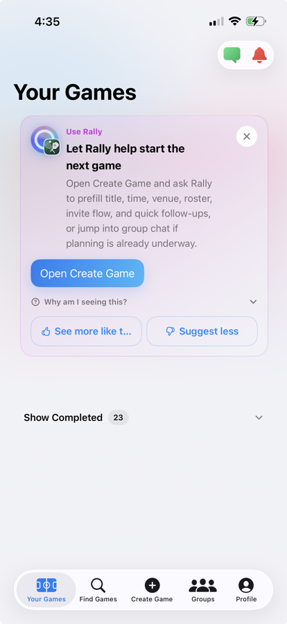 Serve Sports smart tip for progress
